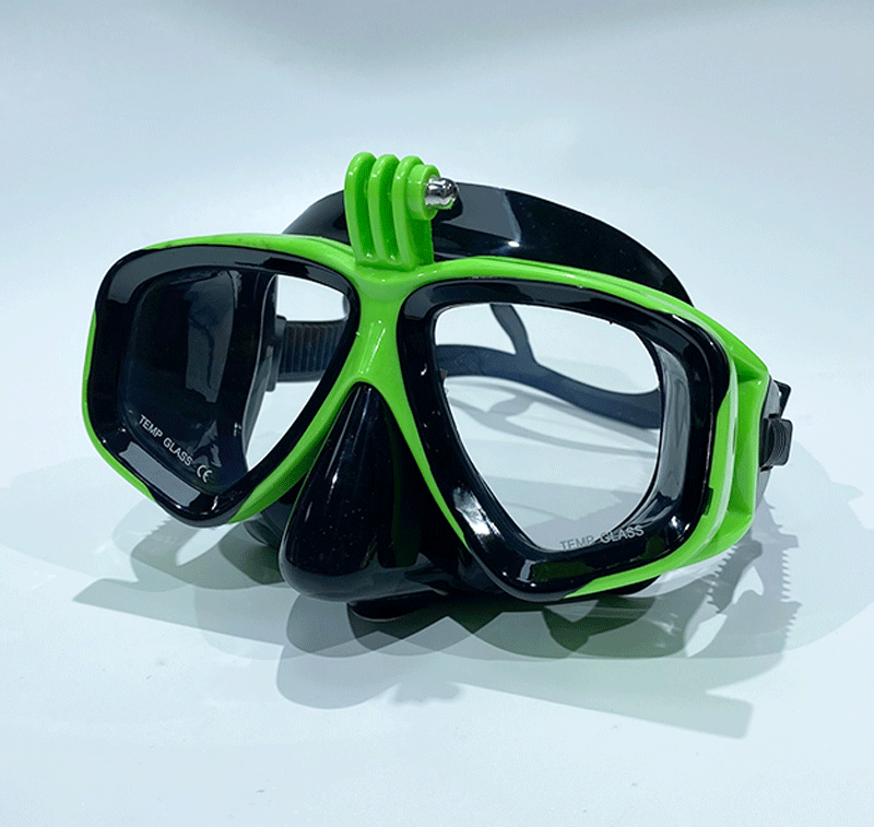 Professionelle Unterwasser-Tauchmaske, Vollständig Trockene Tauchbrille Geeignet für GoPro Kleine Action-Kameras. – Detail 20