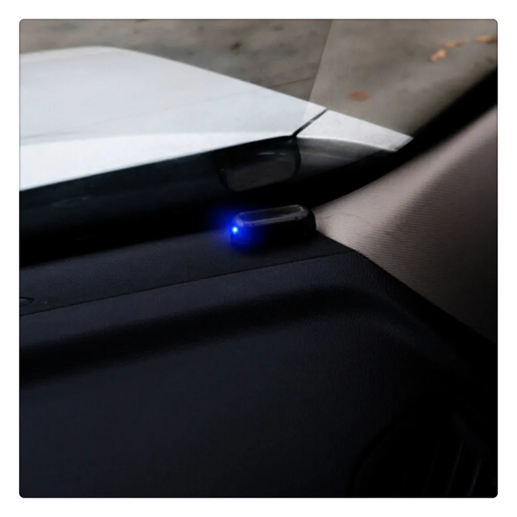 Solar USB Car Alarm Light Anti-Theft Warning Flash for lada-SAMARA Saloon 21099 2115 VOLUMES SAMARA FORMA DIVA SAGONA