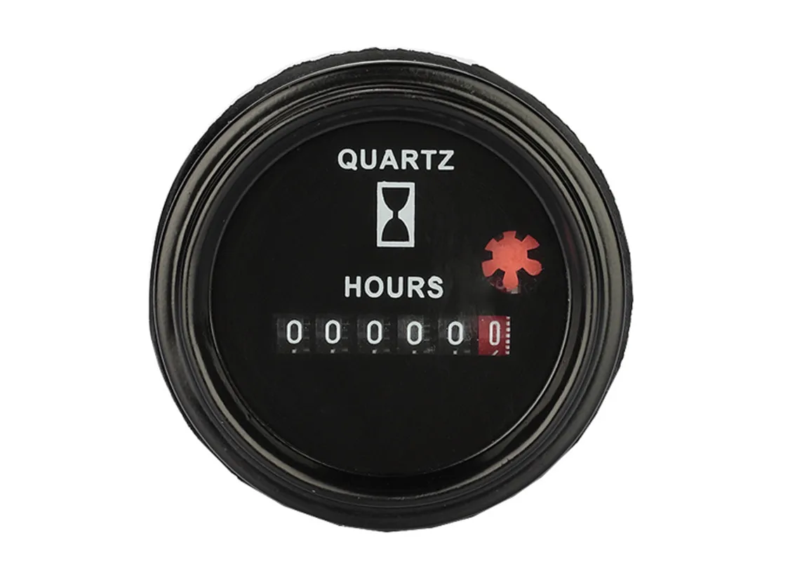 

Hour MeterTime Counter Quartz Timer Hourmeter LY-748 For Car Marine Boat Tractor Engine DC12-36V AC/DC10-80V