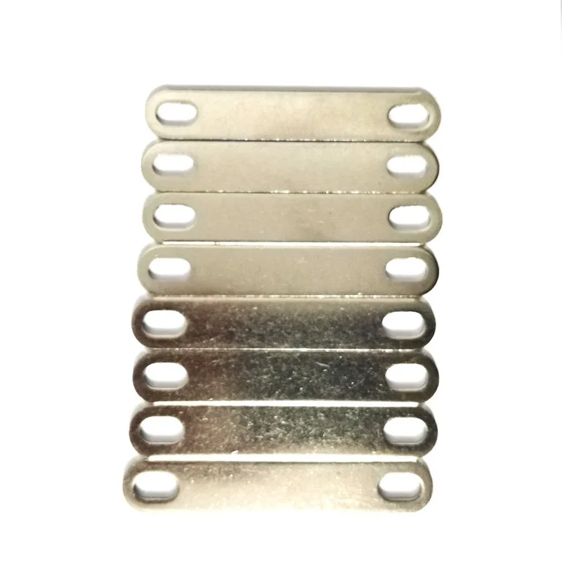 Schede contatti batteria al litio spessore 2mm 6*12mm dimensione foro 68mm passo cella batteria collegamento connettore sbarra