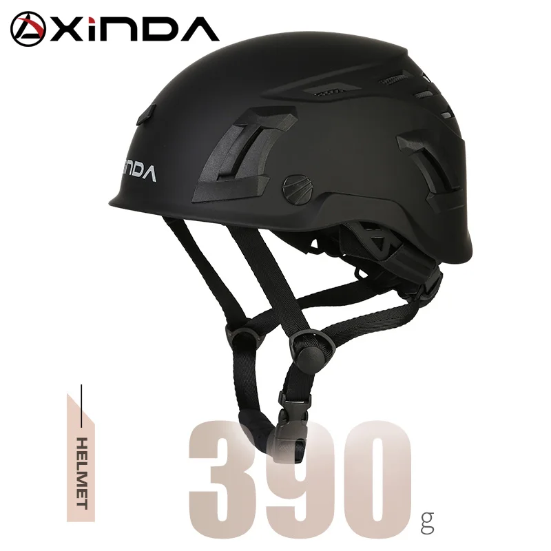 XINDA ABS Rock climbing helmet goggles for caving canyoning safety helmet  downhill helmet speleology mountain rescue equipment