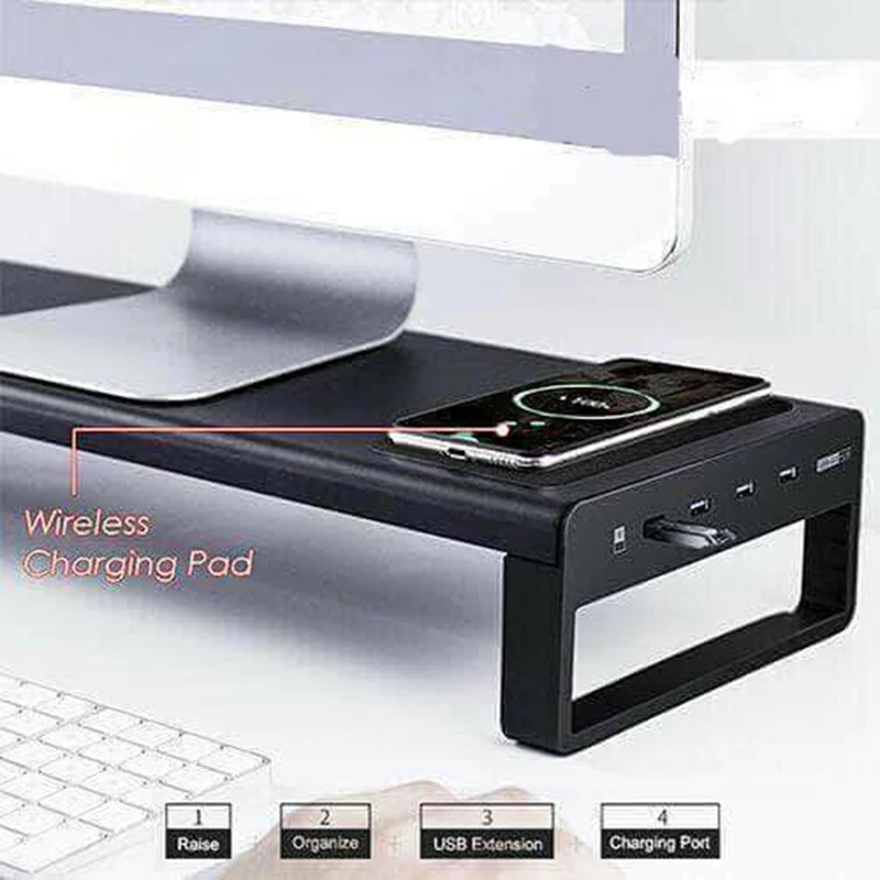 Imagem -05 - Carregador Térmico de Alumínio para pc e Desktop Smart Base para Computador ou pc Monitor Novo