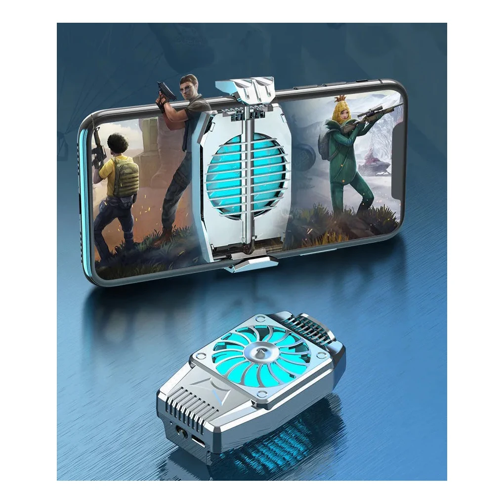 Universal Mini โทรศัพท์มือถือหม้อน้ำพัดลมระบายความร้อน Turbo Hurricane เกม Cooler โทรศัพท์มือถือ Cool ความร้อนสำหรับ IPhone/Samsung/Xiaomi