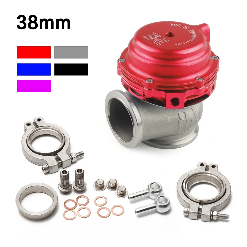 Tial 38mm V-Band Turbo Manifold Performance Zewnętrzna Wastegate Kompaktowy styl