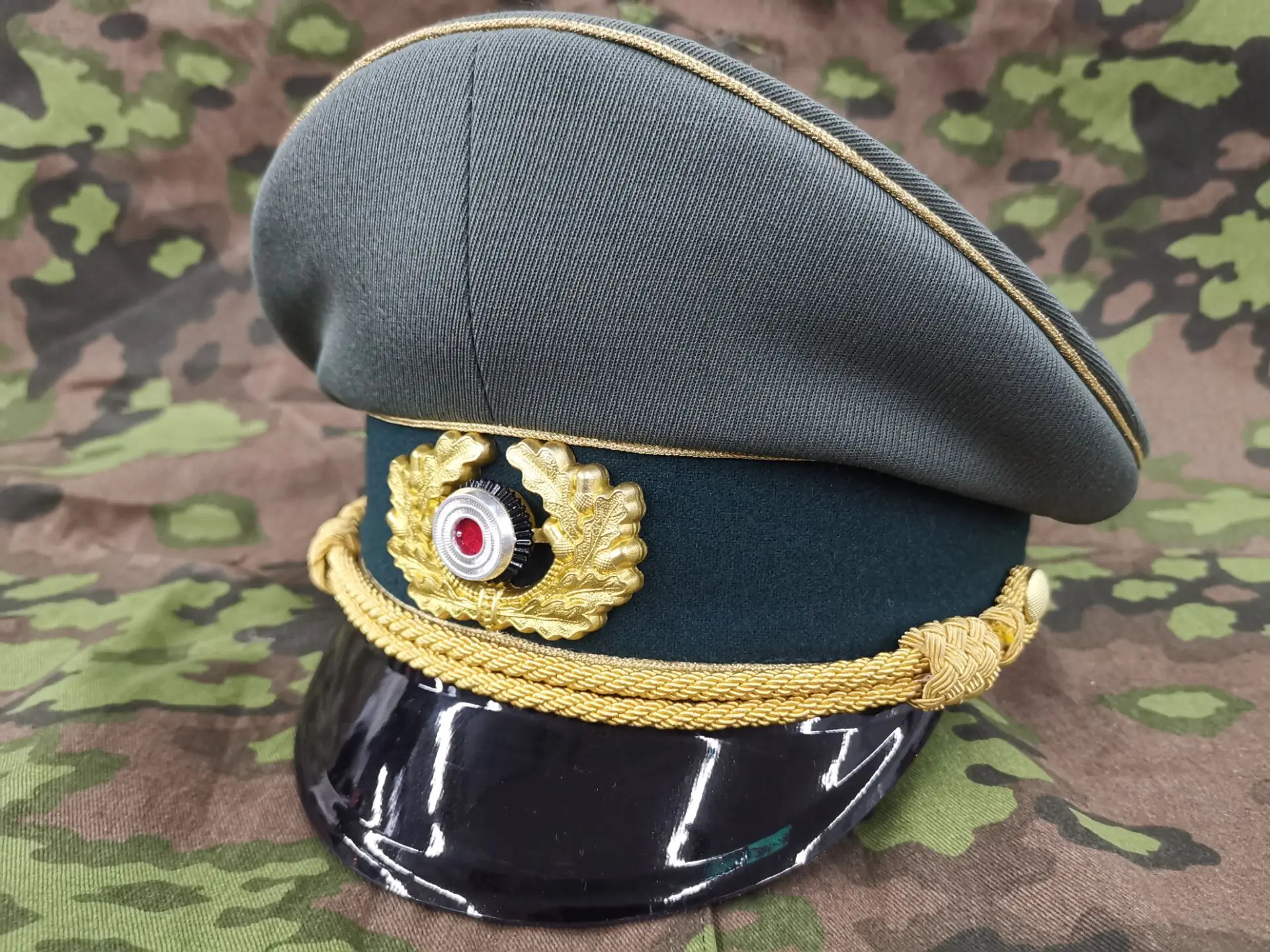 WW2 E.M.D German hat Twill Wool M36 WH