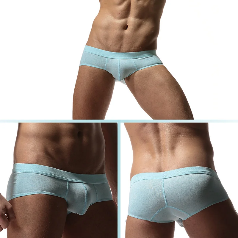 Sexy Men Mini Boxer Shorts Underwear Boxers Breathable Male Cotton Soft Bugle Pouch Panties Calzoncillos Hombre Sexi Bikini XXL