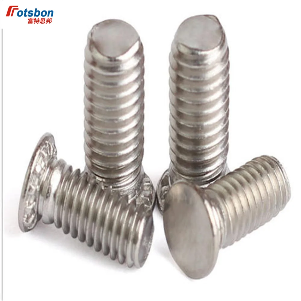 

FH-M6-16 Round Head Studs Self-clinching Blind Rivet Protruding Stud Clinch Pin Screw Platen Screws Sheet Metal Vis Vis Rivet PC