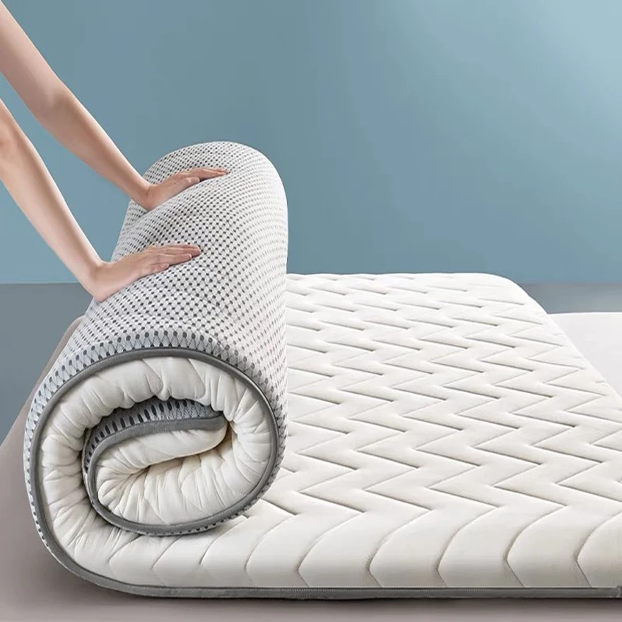 sponge latex mattress cushion household tatami mat bed mattress for single double student dormitory covered mattresses