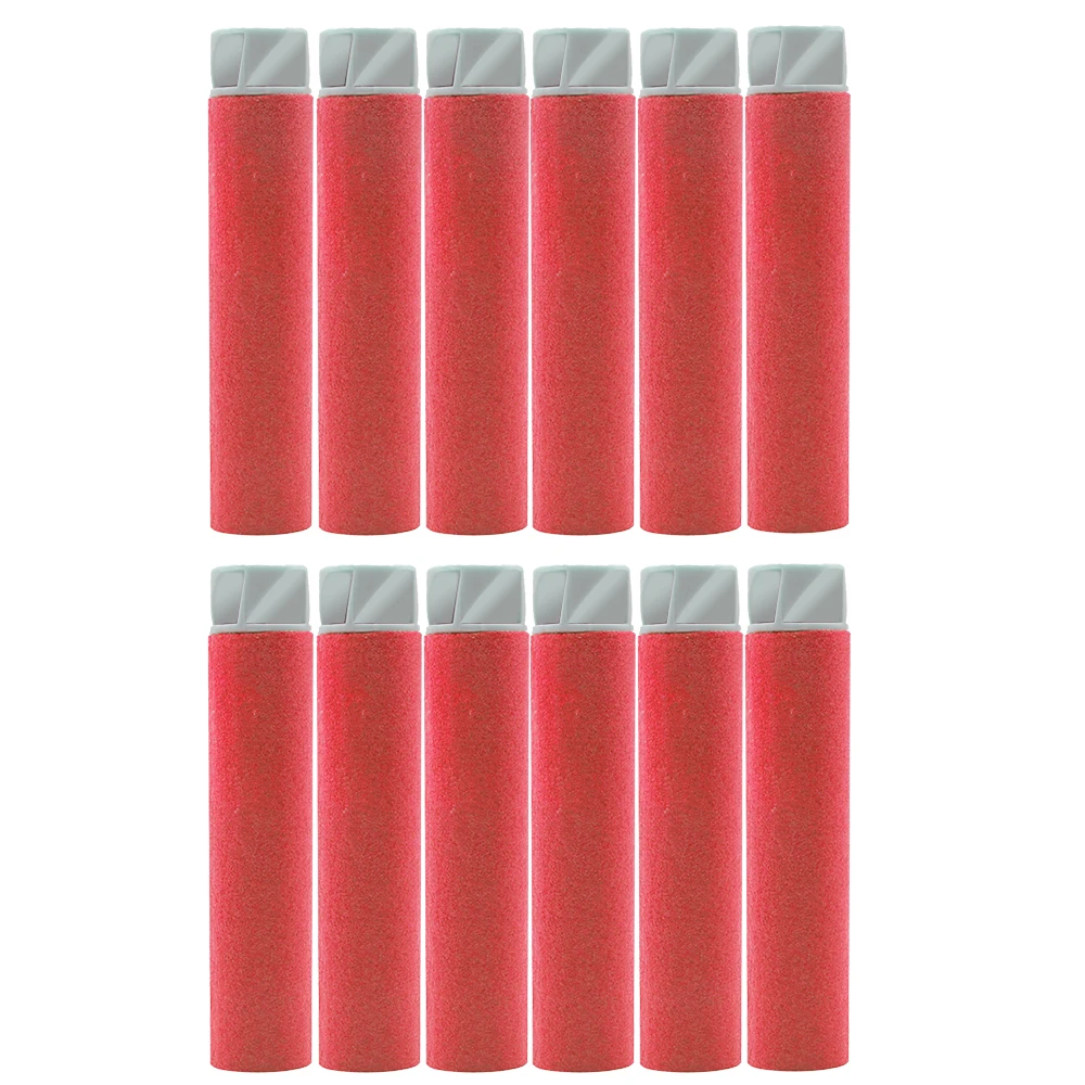 30Pcs 9.5x1.8cm Accustrike Big Hole Sucker Head Bullets Red Sniper Rifle Bullets Darts for Nerf Mega Toy Gun Foam Refill Darts