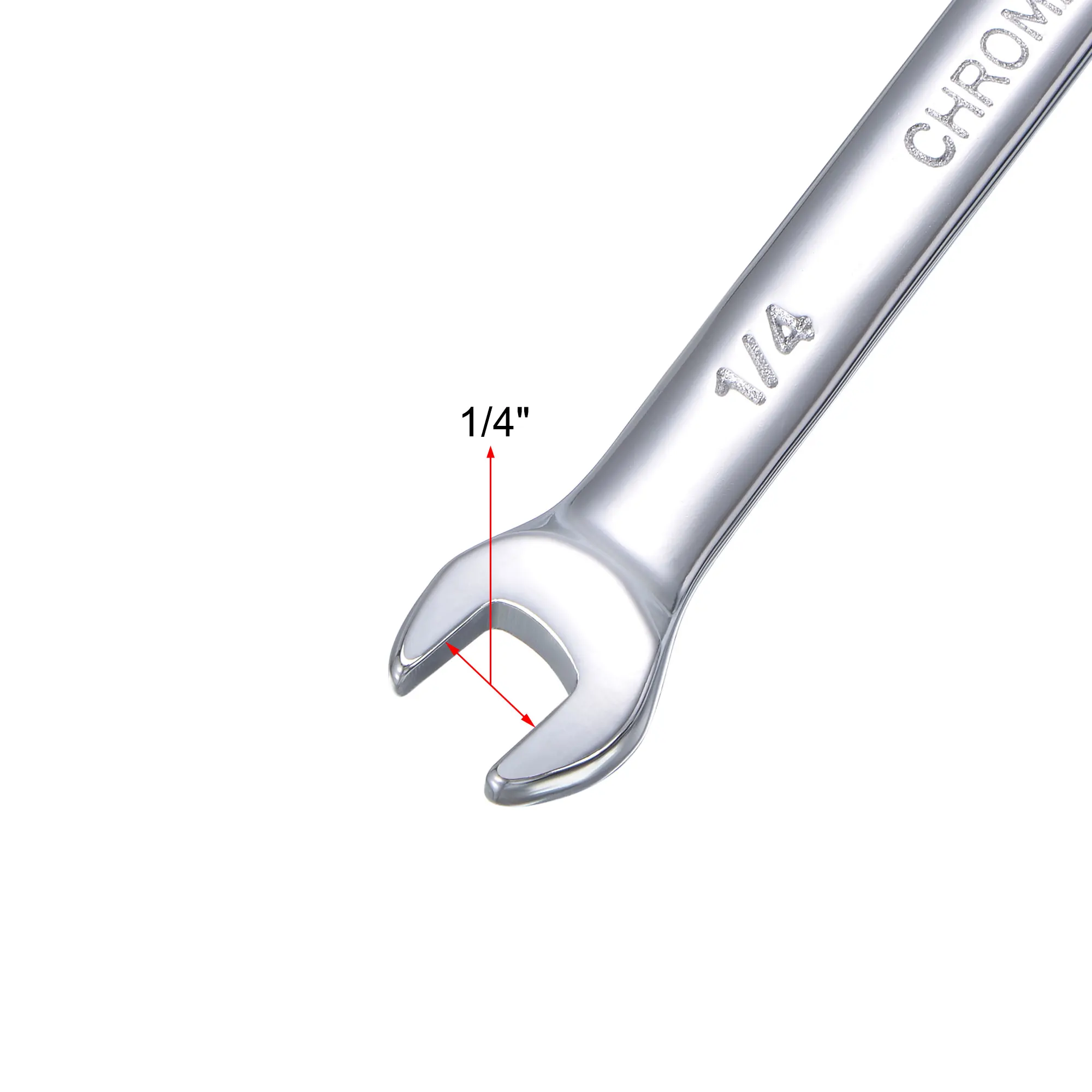 Uxcell Combination Ratchet Wrench with Keys Gear Ring Reversible Wrench Spanner Car Auto Repair Hand Tool HRC 43-48