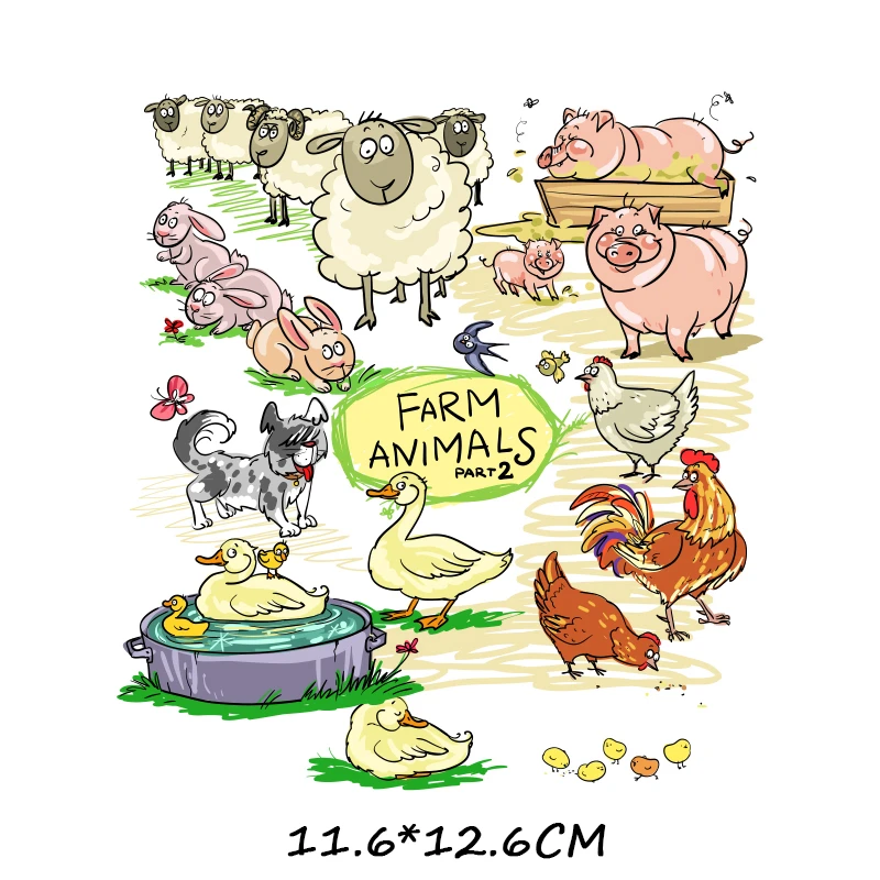 Iron on Transfers Patches Food Fashion Girl Heat Transfers Stickers For Clothes Patch DIY T-shirt Badges Applique Print F