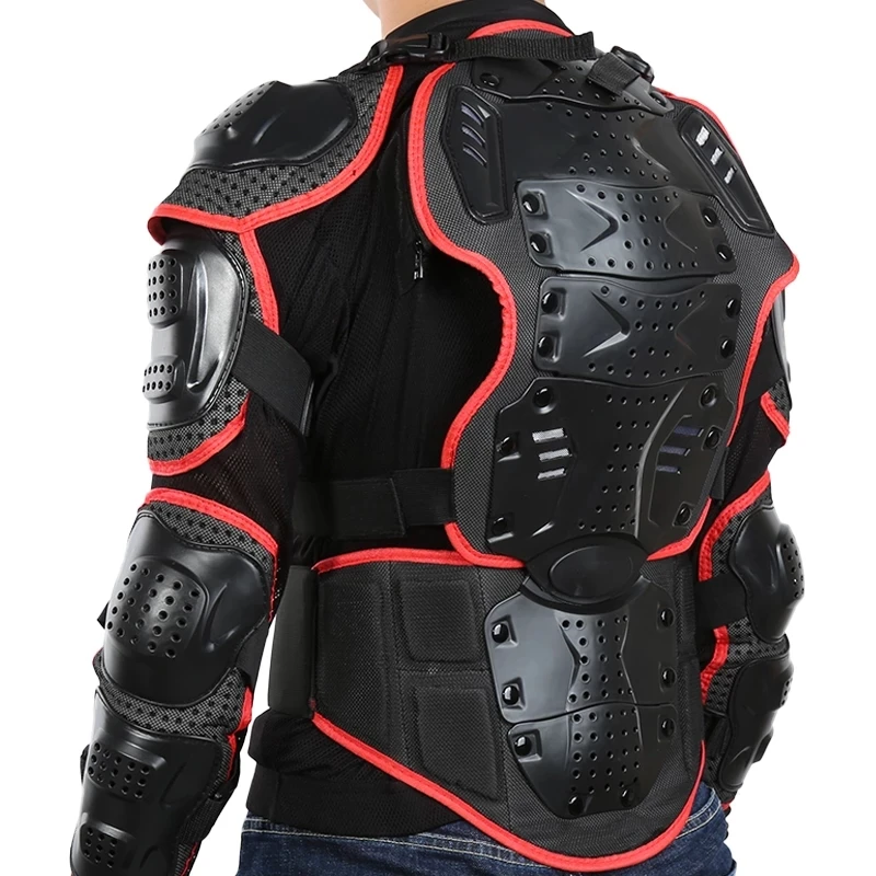 Protective Gear Motorcycle Jacket Men Full Body Motorcycle Armor Motocross Racing Motorcycle Jacket Riding Motorbike Protection