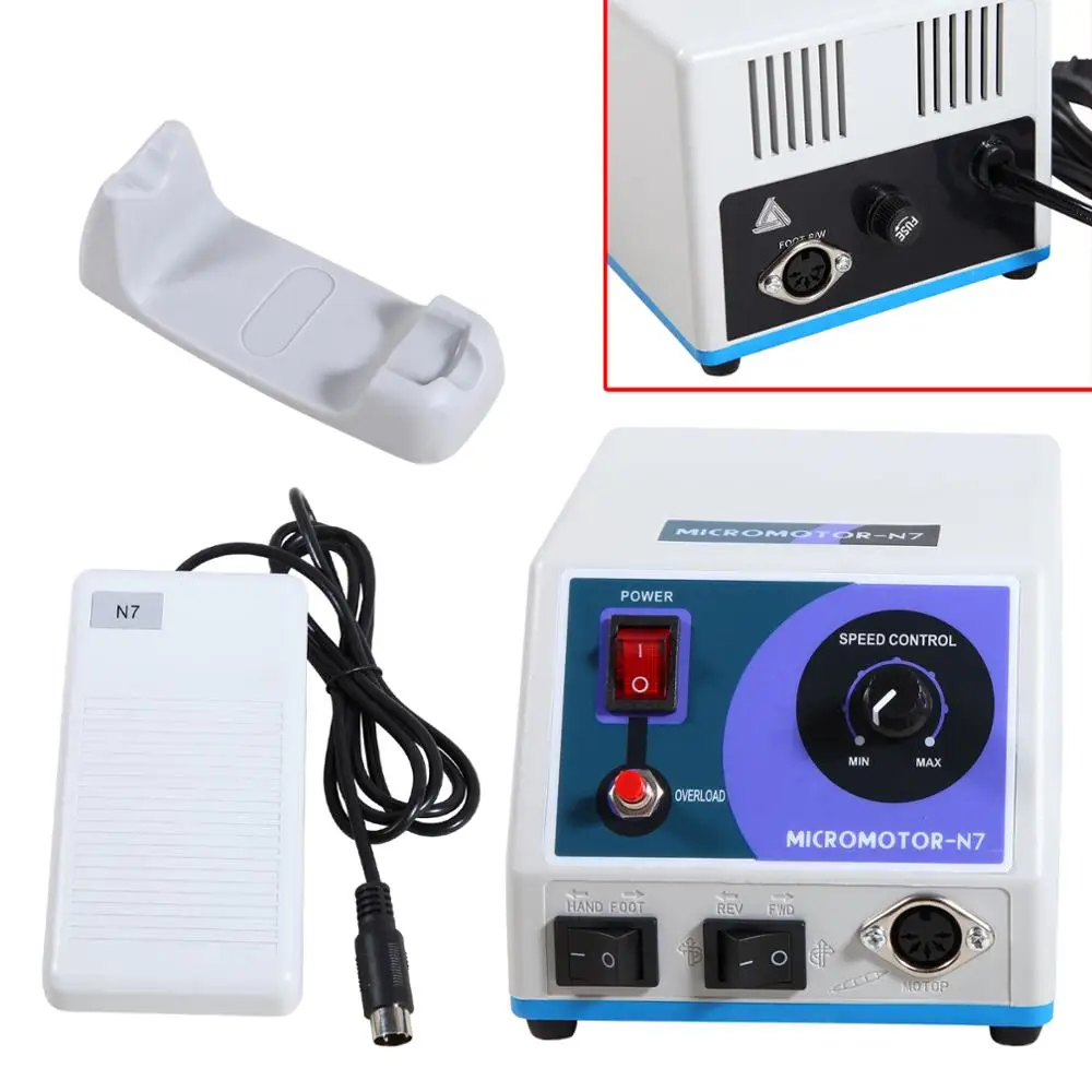 Dental Lab N7 Pedal Unit Control Marathon Electric Polishing Micromotor Polisher Grinding Trimming Cutting Dental Equipment