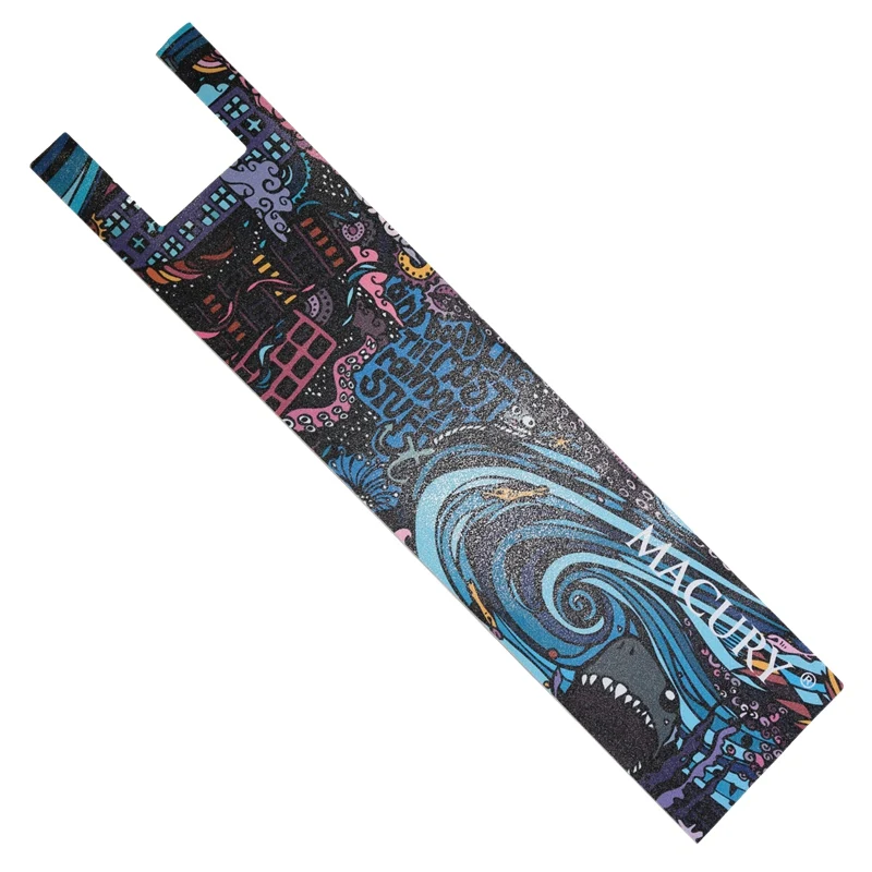 MACURY Deck Sticker Only for GRACE 8 and ZERO 8 ZERO8 T8 KUGOO X1 Non-Slip Decal Sandpaper Coated Abrasive Paper Anti-slip Tape