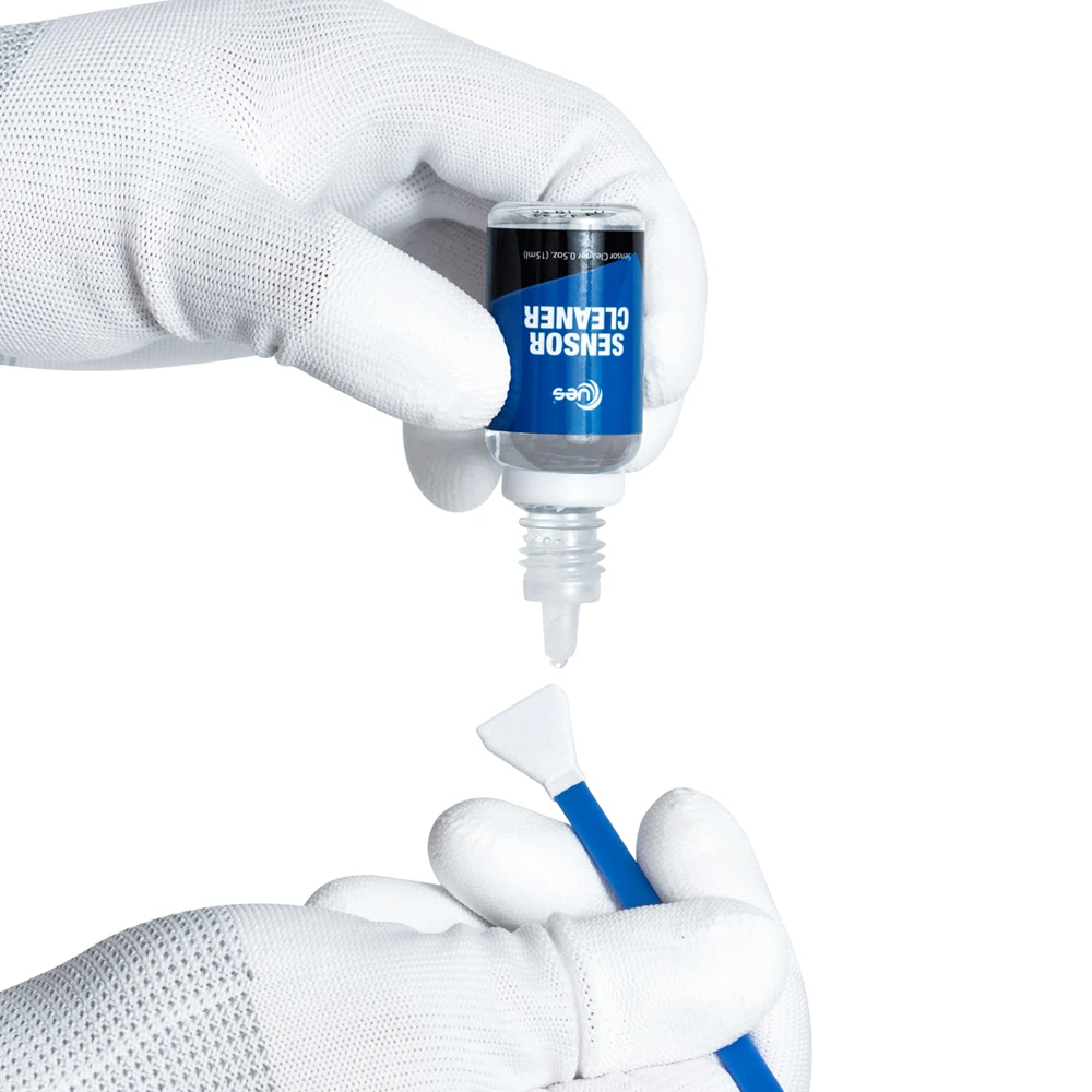 Ua câmera sensor líquido de limpeza solução 15ml com sensor cotonete para canon sony nikon slr limpeza