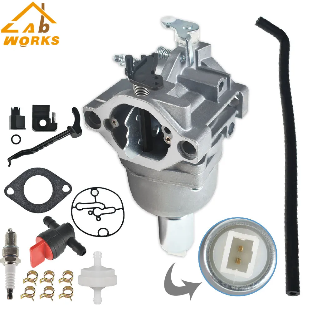 Apto para Briggs & Stratton 698620 799727 16hp 17hp 18hp 14hp 15hp Carb Carburador