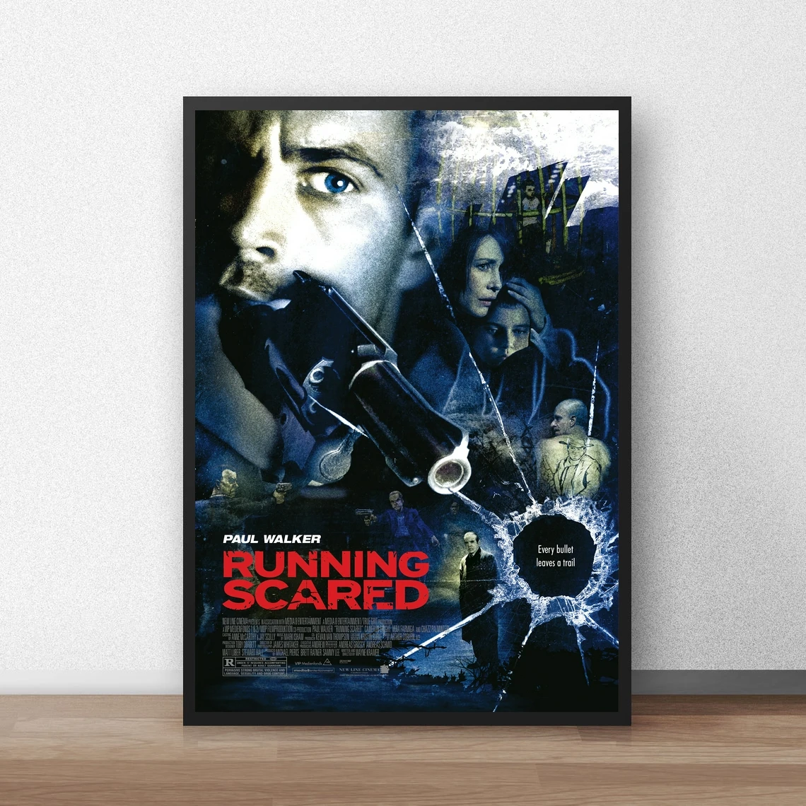Running Scared Movie Poster Canvas Print Home Decoration Wall Painting ( No Frame )