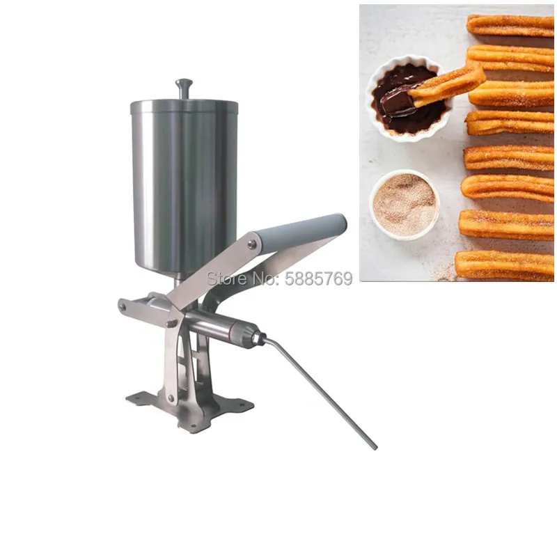 WCF-2.3L 스페인어 츄로스 필러, 잼 필링 머신 매뉴얼