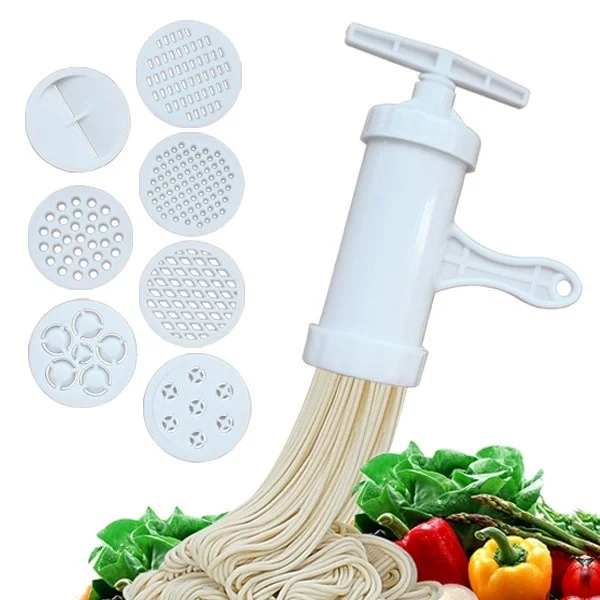 Manual Stainless Steel Noodle Maker Press Pasta Machine Crank Cutter Fruits Juicer Cookware Making Spaghetti Tools WY411