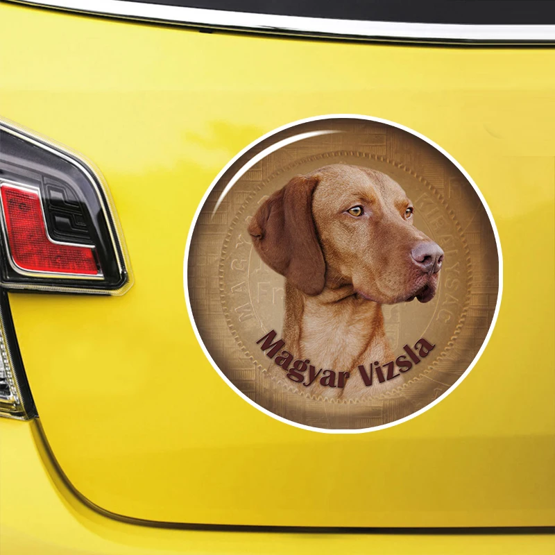 Magyar Vizsla Dog Self-adhesive Decal Car Sticker Waterproof Auto Decors on Bumper Rear Window Laptop #S60970