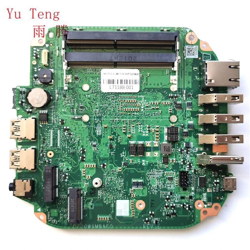 for HP Chromebox G2 motherboard L71188-001 DA00WSMBAD1 I3-7130U motherboard 100% test OK send