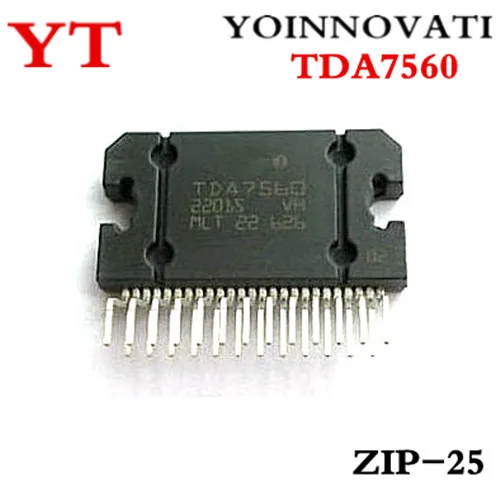 

10 шт./лот TDA7560 ZIP-25 IC.