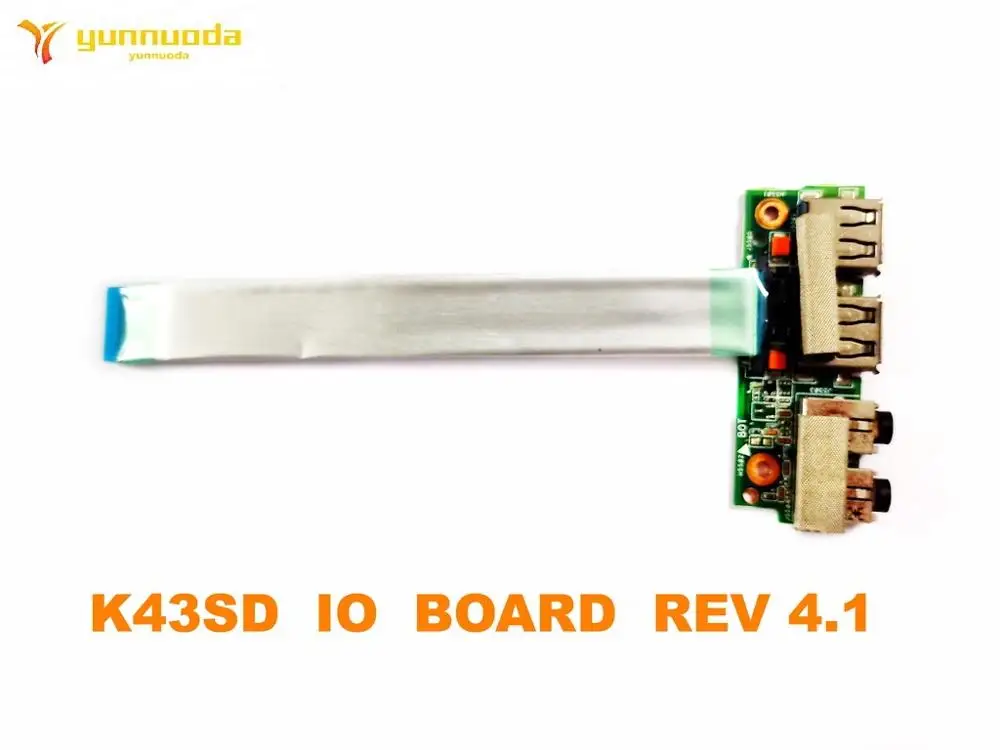 

Original for ASUS K43SD USB BOARD AUDIO BOARD K43SD IO BOARD REV 4.1 Tested g ood free shipping