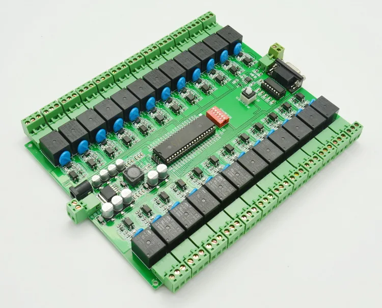 24-channel Output Relay Programmable Control Development GYJ-0215 232 485 TTL Serial Communication