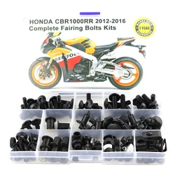 Fit For Honda CBR1000RR CBR 1000RR 2012 2013 2014 2015 2016 Complete Full Fairing Bolts Kit Screws Fairing Clips Washer Steel