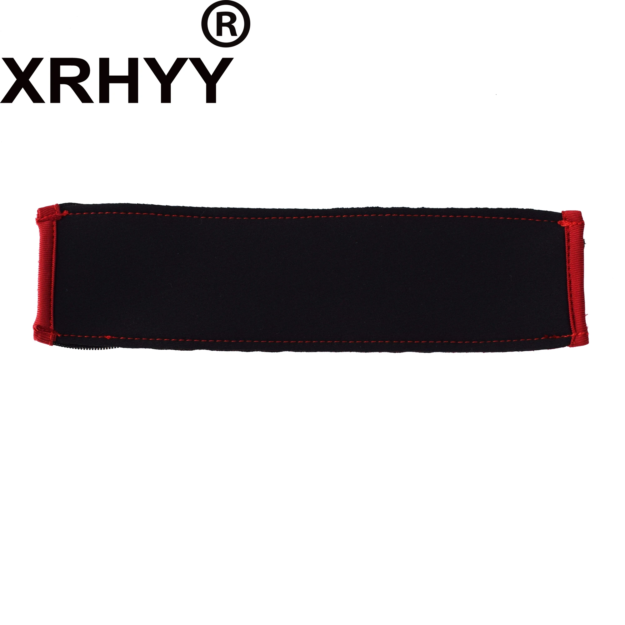 XRHYY Repacement Headband Cushion Stand Pads Cover Zipper Protector For Beats Solo 2 Solo 3 Wireless Bluetooth Headphones-Red