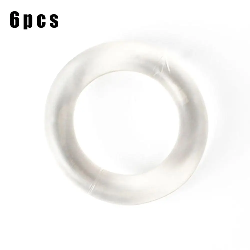 1/6pcs Men Sexy Transparent Thong C-Strap Ring Circle Underwear Men\'s High-Elastic Silicone Soft Underwear Cock Ring Gays