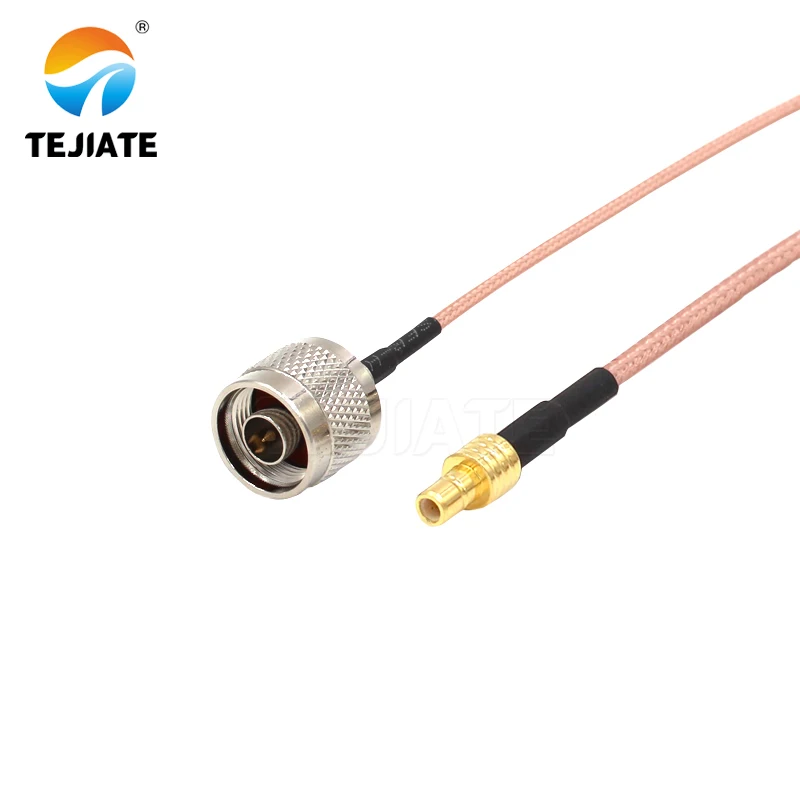 1PCS TEJIATE Adapter Cable N To SMB Type N-J Convert SMB-J 8-90CM 1M 1.5M 2M Length Connector RG316 Wire