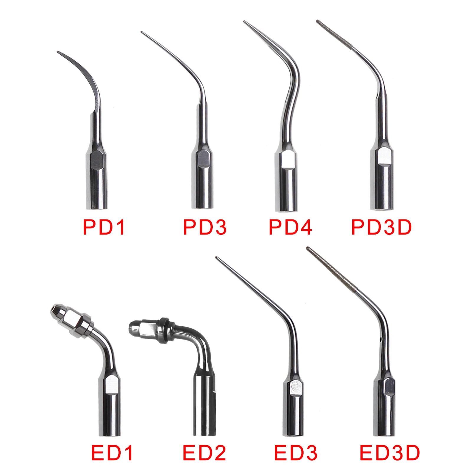 10 sztuk certyfikat CE 12 rodzaje SKYSEA Dental ultradźwiękowe wkładki skaler Endo Perio porady Fit DTE SATELEC