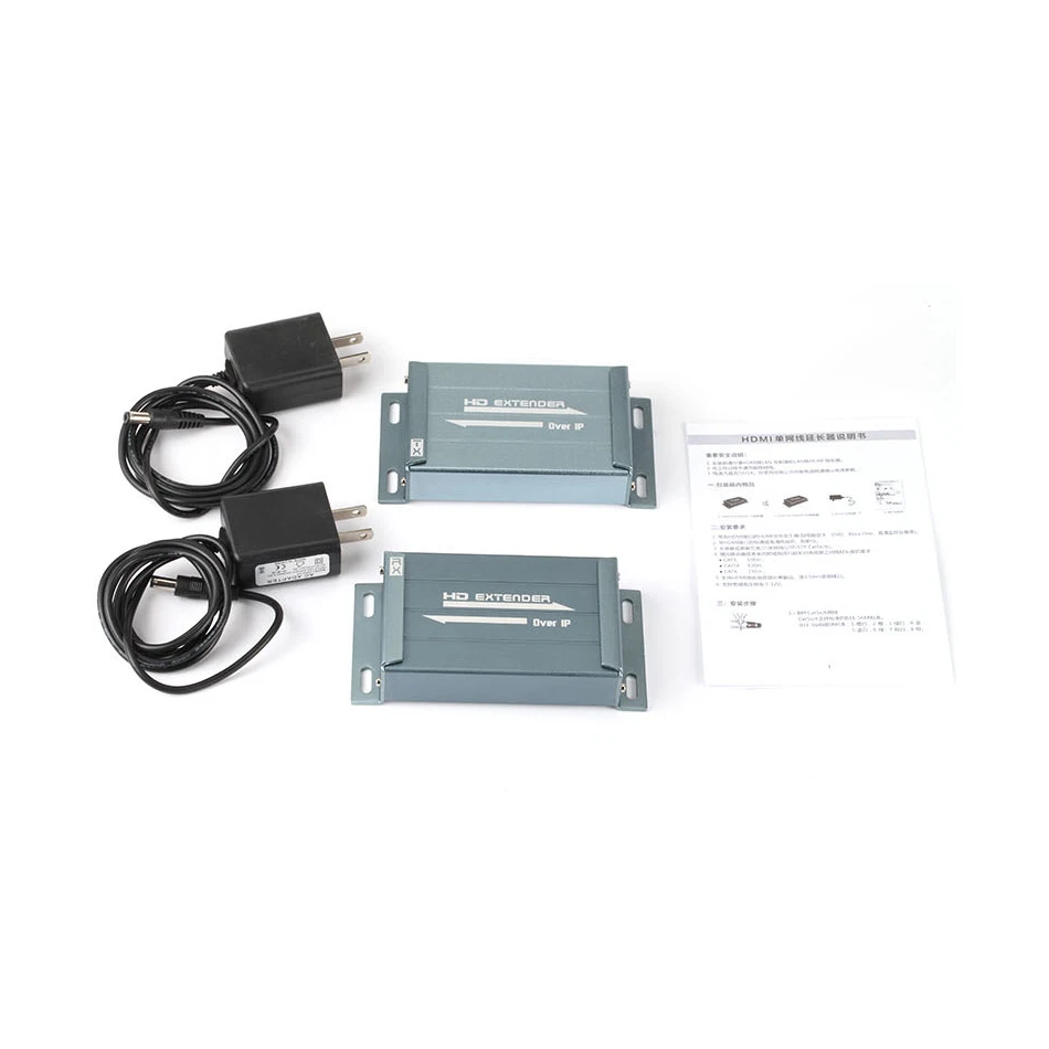 Удлинитель HDMI CHV891, 120 м, по IP, TCP UTP CAT5e STP RJ45 LAN, 1080P