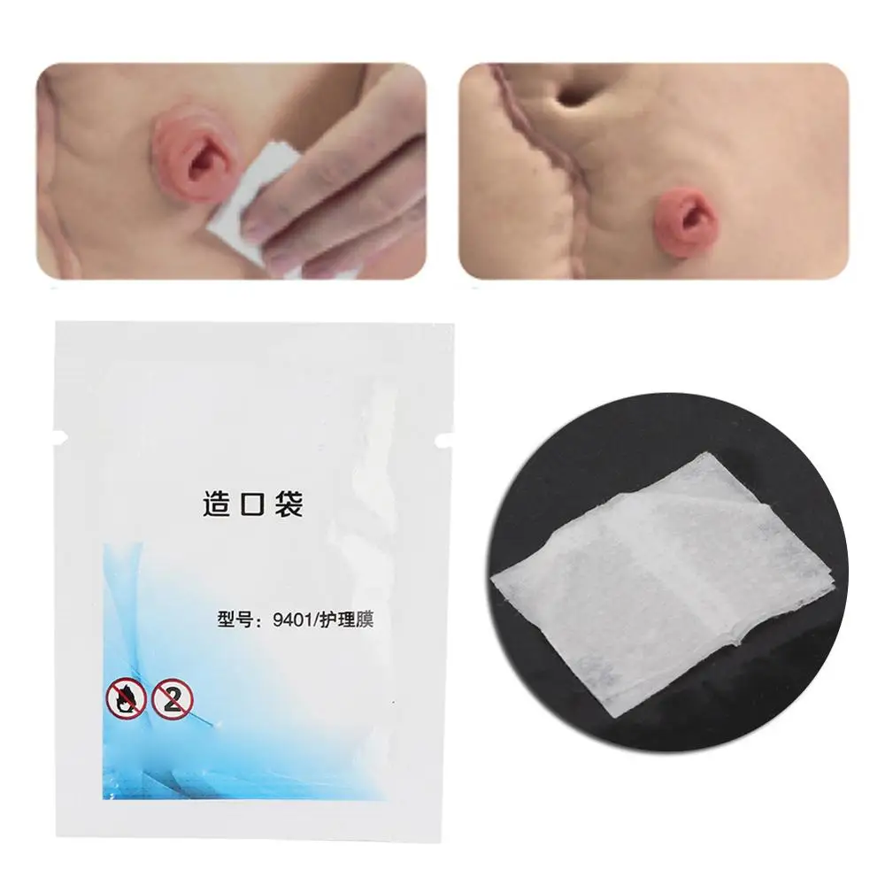 Newest 10 Pcs ostomy Skin Membrane Anti-injury Wound Exudate Causing Damages Recovery Skins Protective Film Nursing Tools Supply