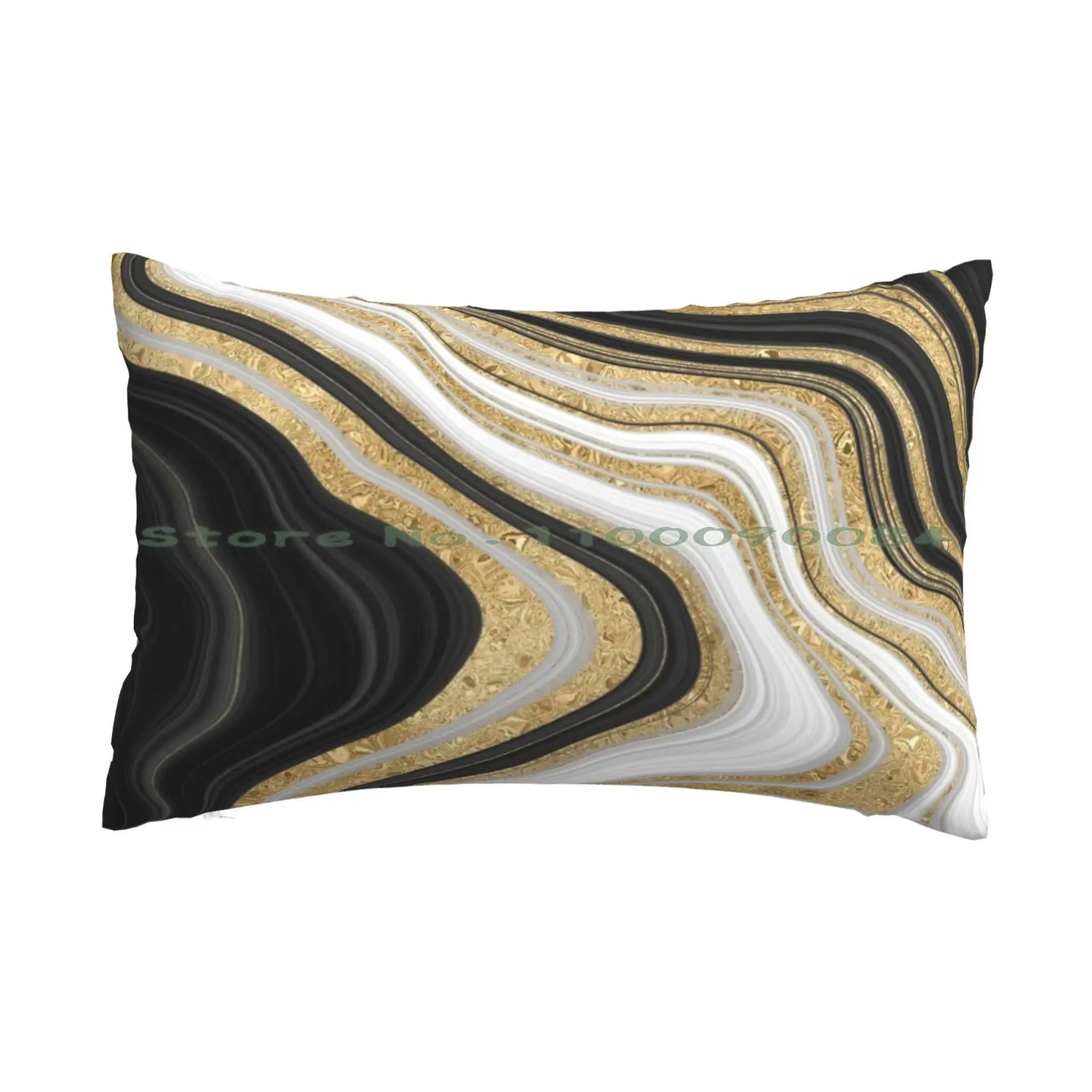 Black And Gold Details Pillow Case 20x30 50*75 Sofa Bedroom Typ 64 Cisitalia Type 360 Gl?ckler 356 Weidenhausen 550 Rs Gl?ckler