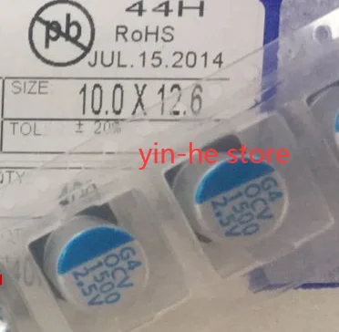 20PCS OCV152M0ETR-1013 Solid capacitor OCV152M0ETR-1013 2.5V1500UF 10X13  solid chip capacitor 1500UF 2.5V 10*13