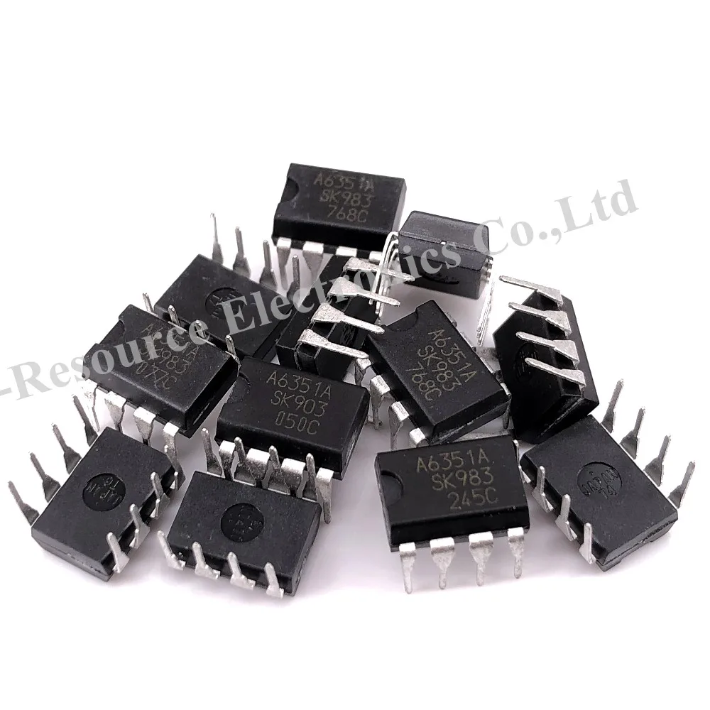 (10pcs) STR-A6351A DIP-7 A6351A A6351 DIP Power IC For PWM Type Switching New Original