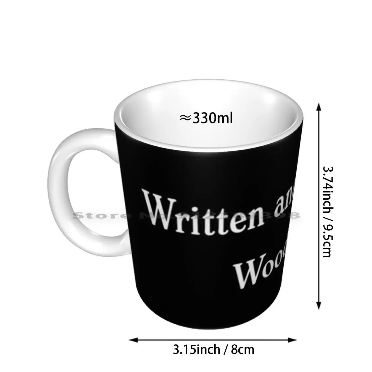 Written And Directed By Woody Allen Ceramic Mugs Coffee Cups Milk Tea Mug Woody Allen Written And Directed Written And Directed