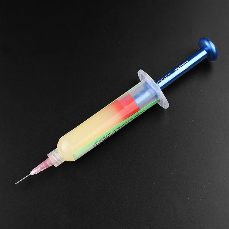 Flux Oil Booster Metal Push Rod Solves Maintenance Pain Point Needle Barrel Booster Needle Barrel Welding Oil Booster