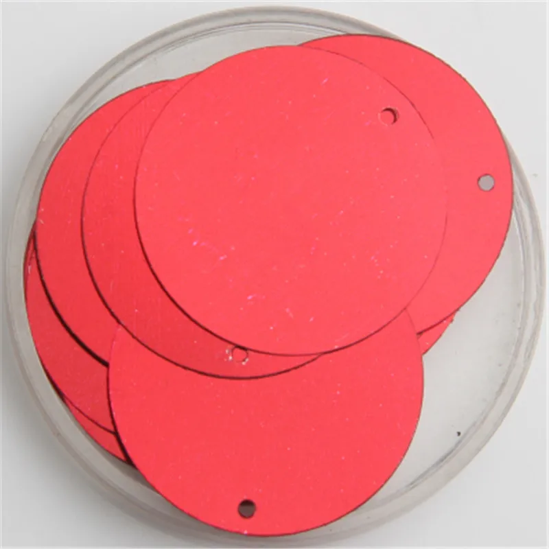 Pailletten 30mm 40mm 50mm Pailletten für Handwerk große runde Pailletten Paillette Lentejuelas mit 1 Seitenloch DIY manuelles Nähzubehör – Detail 18
