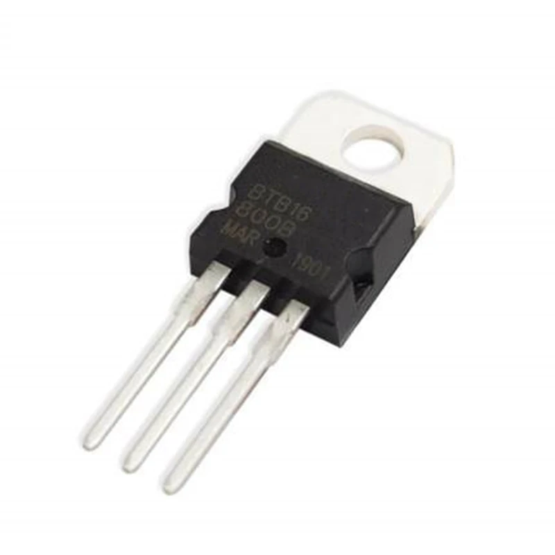 Tiristor bidireccional BTB16 Triacs, 10 piezas, BTB16-800B, 16 Amp, 800 voltios a-220, nuevo IC