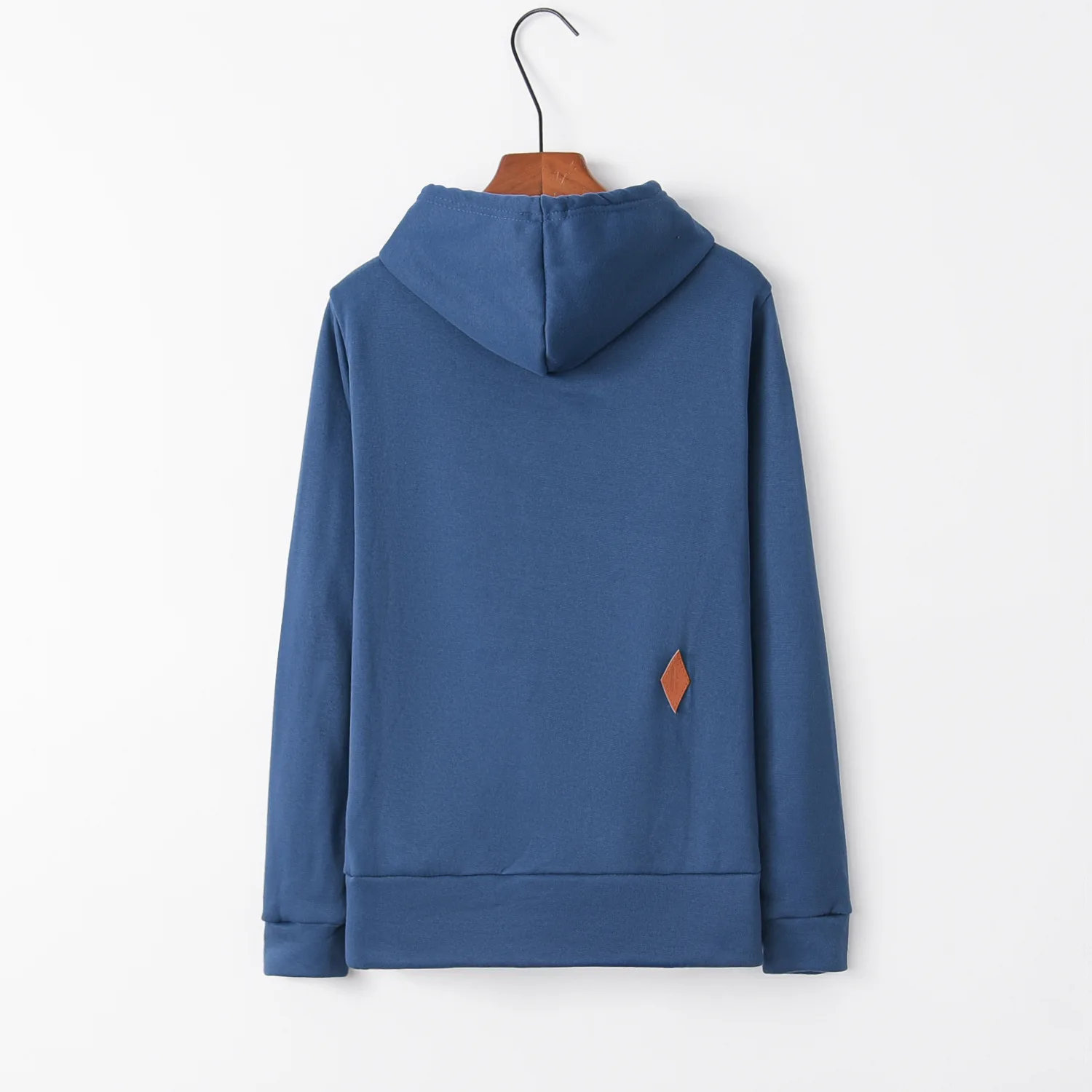 Langarm-Hoodie mit Stickerei und Tasche Modischer Trend Herbstkleidung für Freizeitkleidung – Detail 12