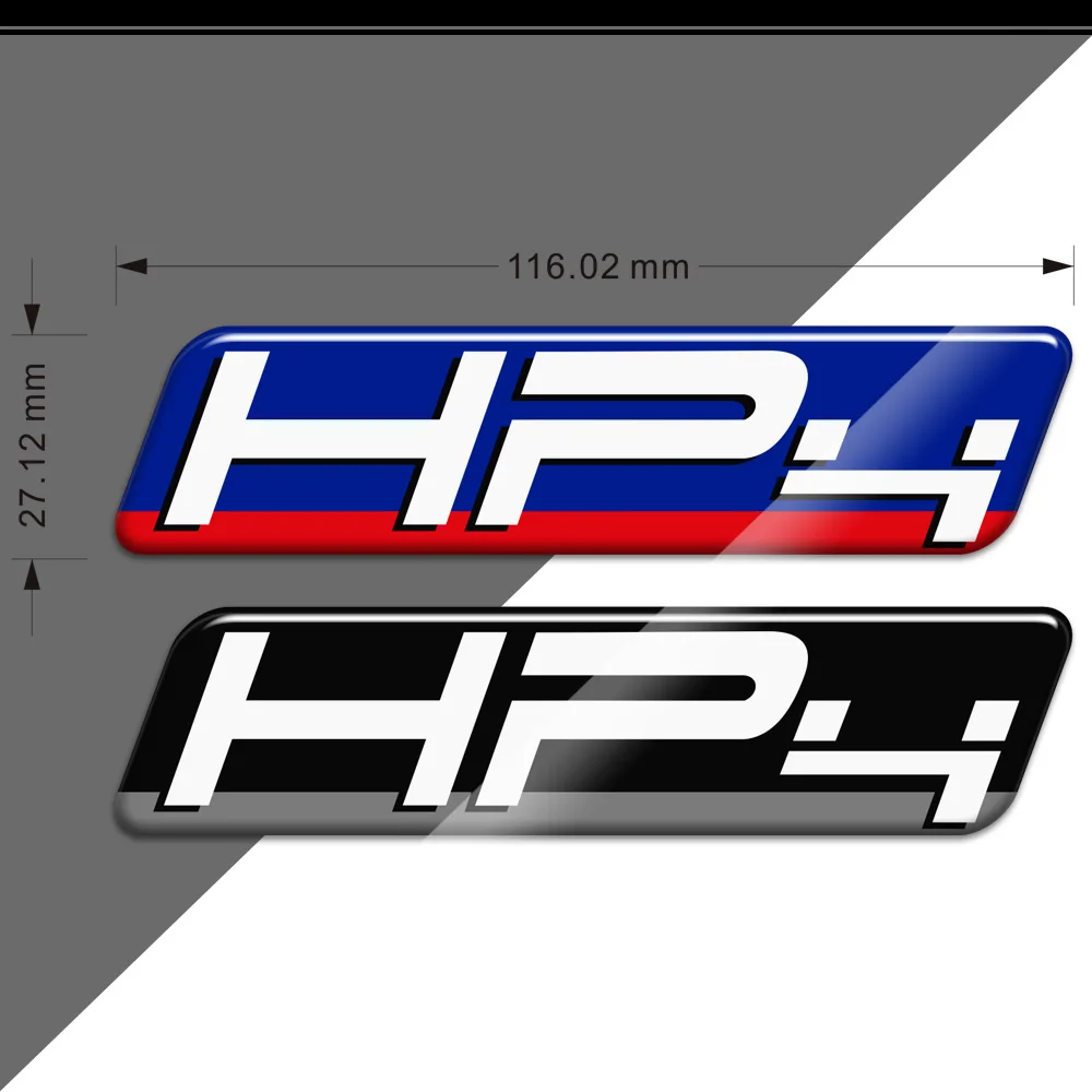 

S 1000 RR S1000RR Stickers For BMW FOR HP HP2 HP4 R 1250 GS Race S1000XR Side Protection Tank Pad Emblem Logo 2019 2020 2021