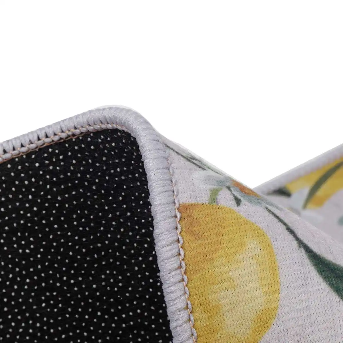 2pcs Kitchen Mat Lemon Floor Mats Non Slip Kitchen Rugs Living Room Bathroom Rug Carpet for Indoor Outdoor Rugs Door Decorative