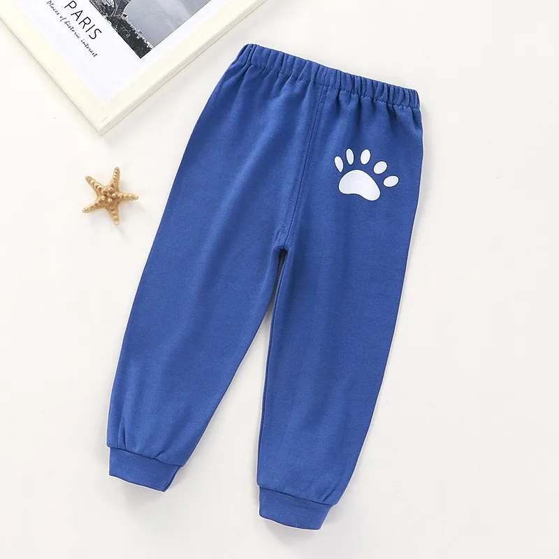 New Cotton Pants For Children Kids Boys Casual Pants Baby Girls Long Trousers Toddler Autumn Spring Sport Pants Baby Clothing