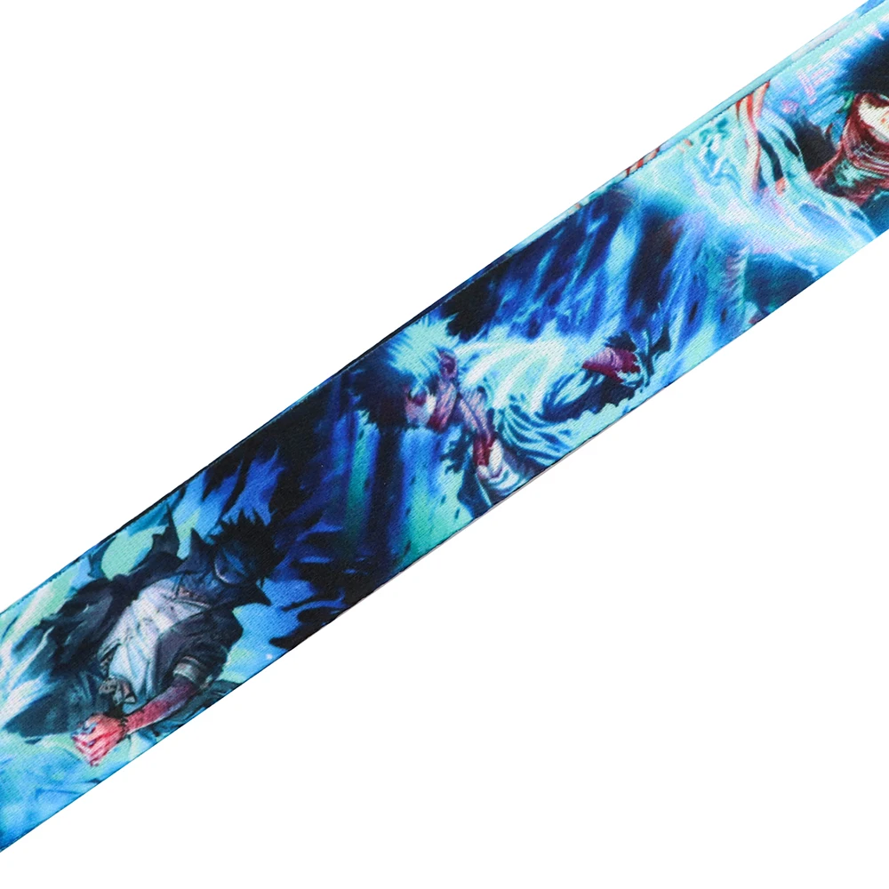 Flyingbee Mein Hero Wissenschaft Cartoon Schlüssel Kette Lanyard Geschenke Für Kind Studenten Freunde Telefon USB Abzeichen Halter Halskette X2389