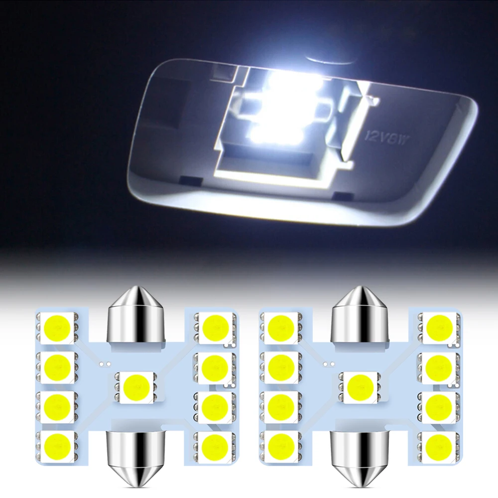 Car Interior Lights 31mm LED Reading Light for Chevrolets Cruze Captiva Lacetti Aveo Niva Trax Onix