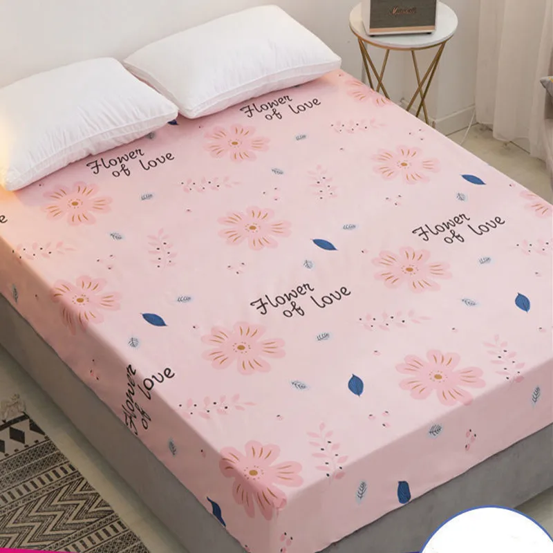 Waterproof Fitted Sheet, Urine Barrier And Breathable Bed Cover, Dust-Proof Bed Sheet, For Baby And Elderly Care