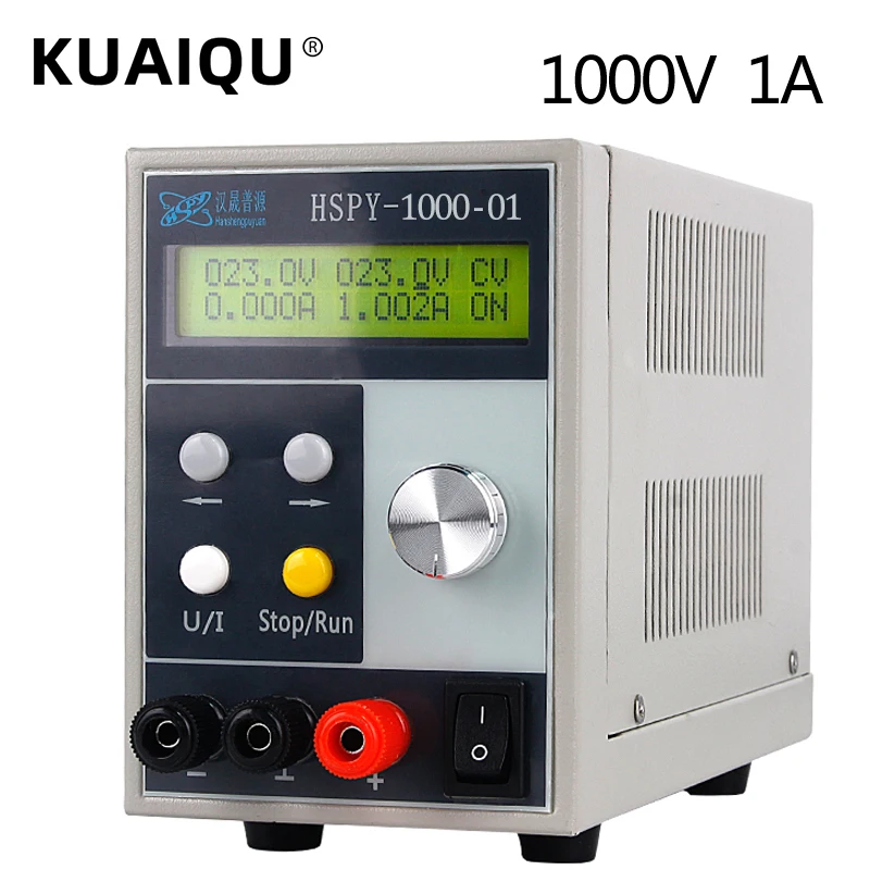 HSPY 1000V 0.1A 1A 0.5A Adjustable Laboratory USB DC Voltage Current Power Supply Voltage Converter Voltmeter Programmable